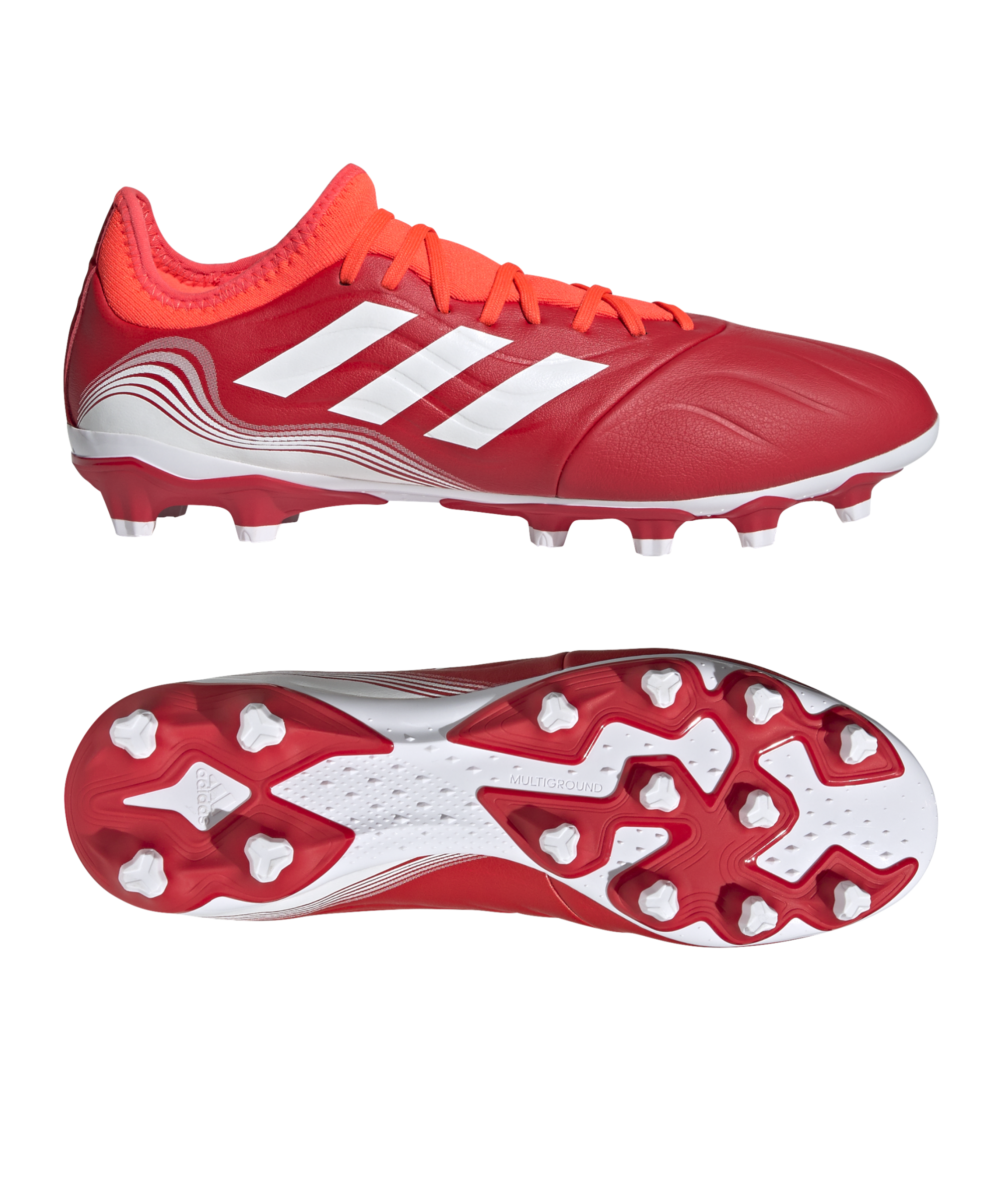 adidas COPA SENSE.3 FG Meteorite - Red