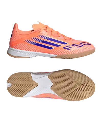 adidas F50 League IN Coral Blaze Kids
