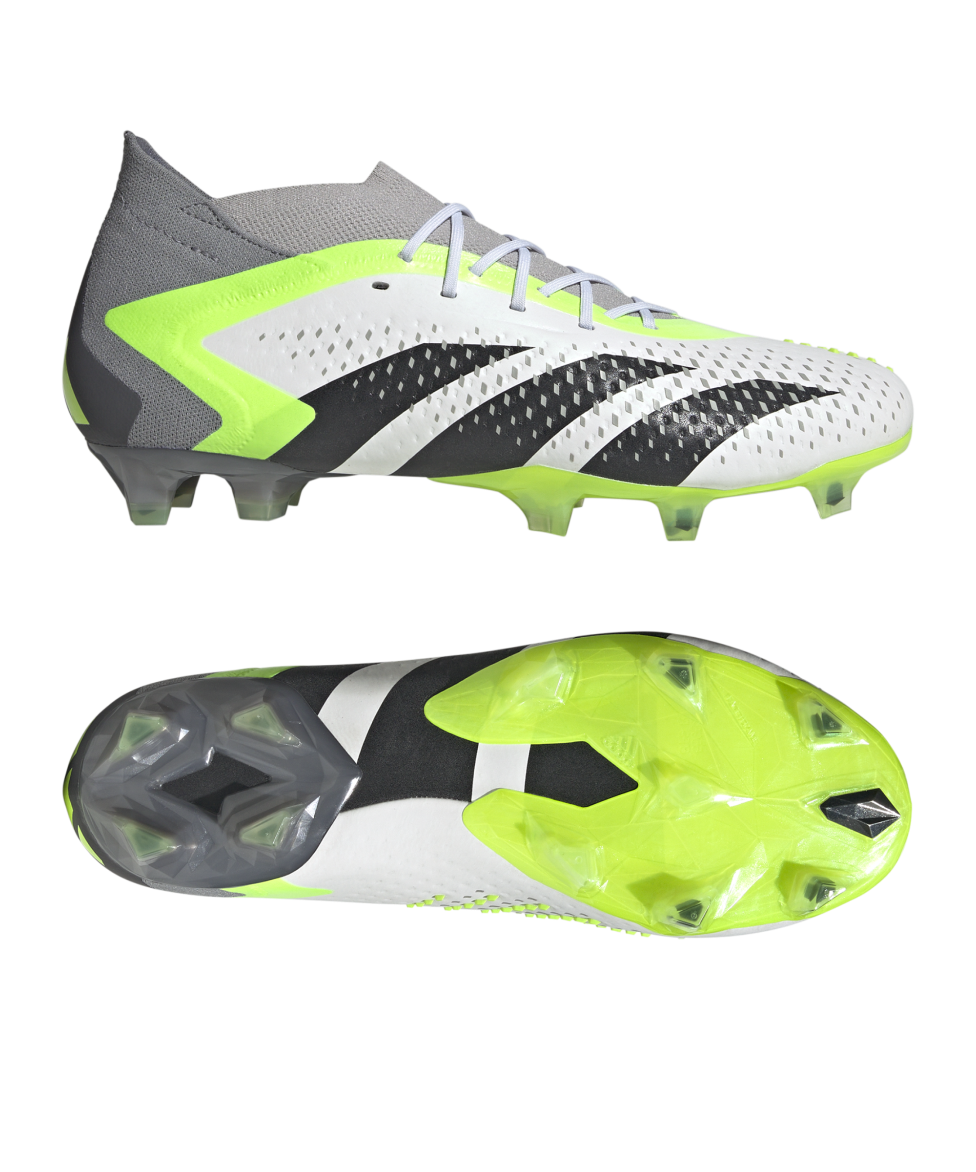 adidas Predator Acuracy.1 FG Weiss Schw Schwarz