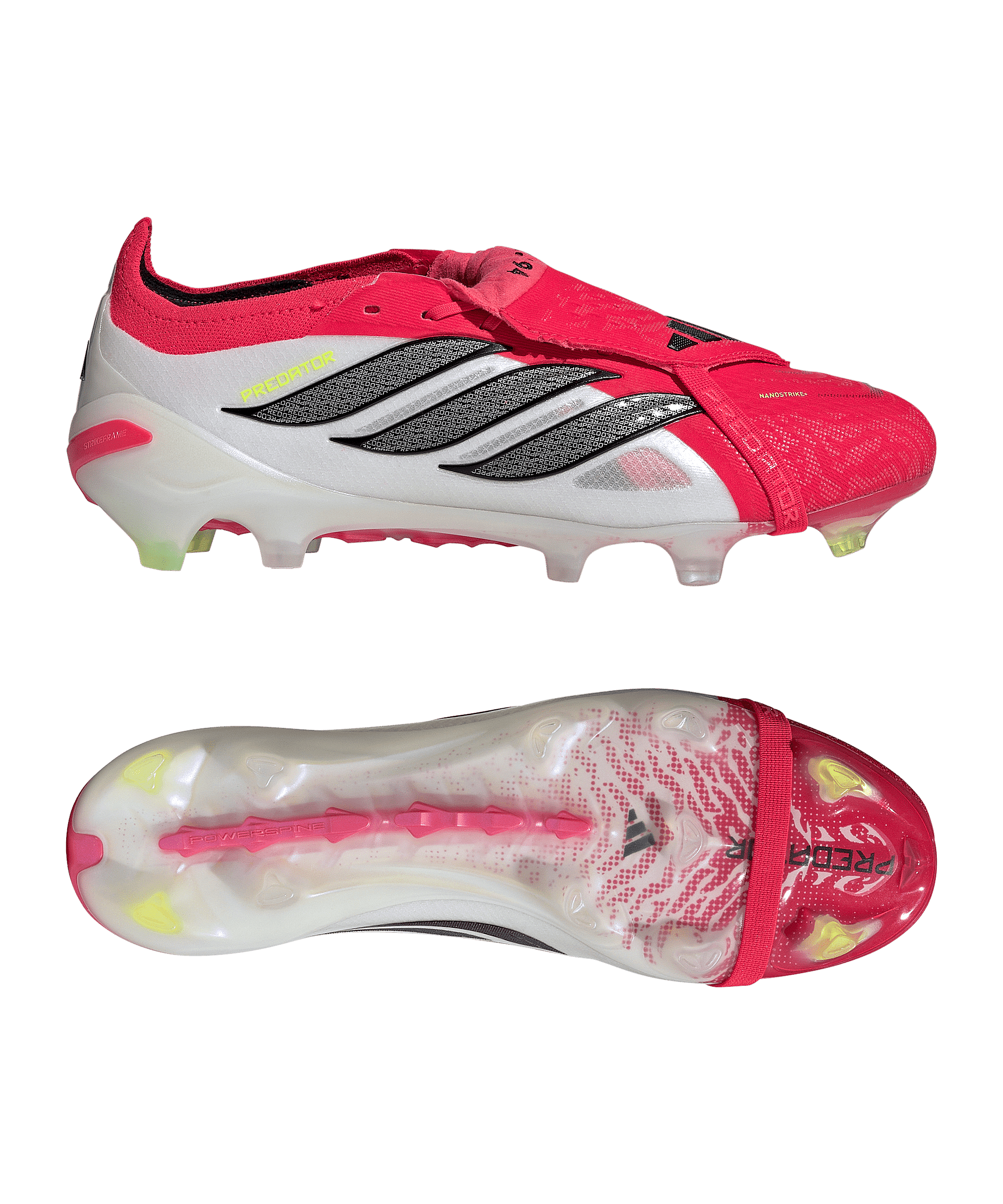 adidas Predator Elite Fold Over Tongue FG - Rood