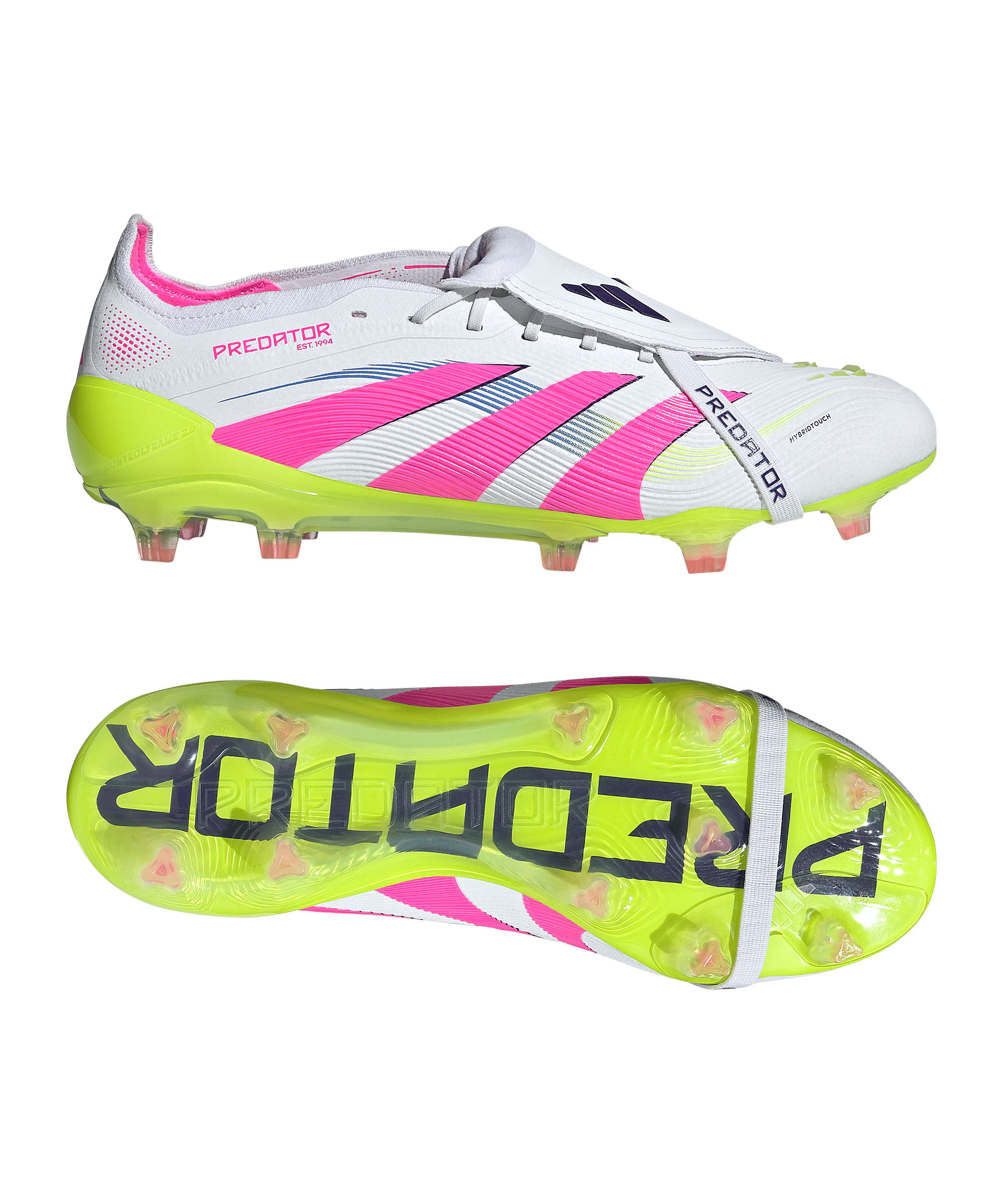 adidas Predator サッカーシューズ FG ホワイト/パープル adidas Predator Elite FT FG Celestial Victory Weiß - White