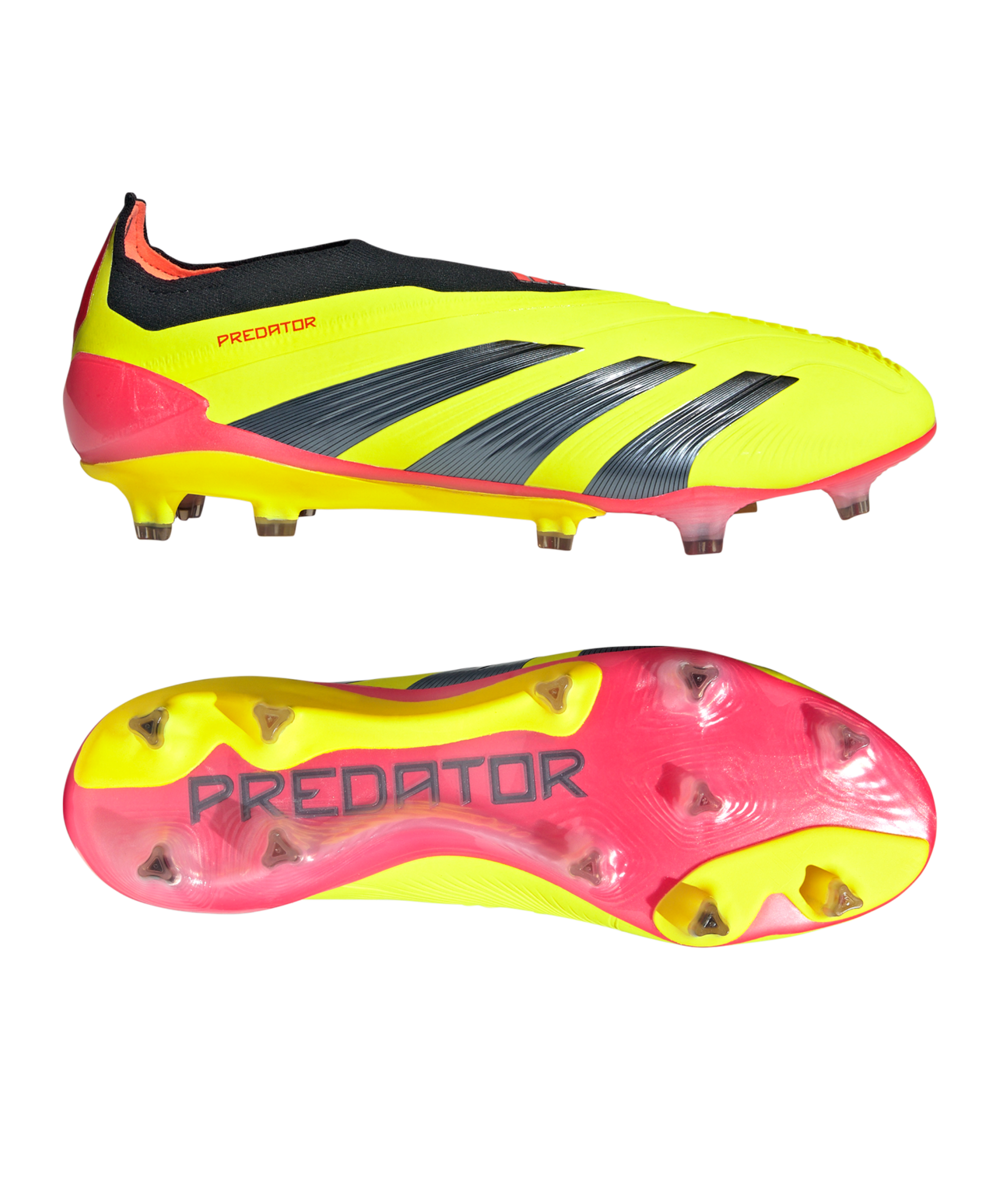 adidas Predator ネオンイエロー シューズ Adidas PREDATOR 18.4 FxG Men's Soccer Cleats DB2005 Neon