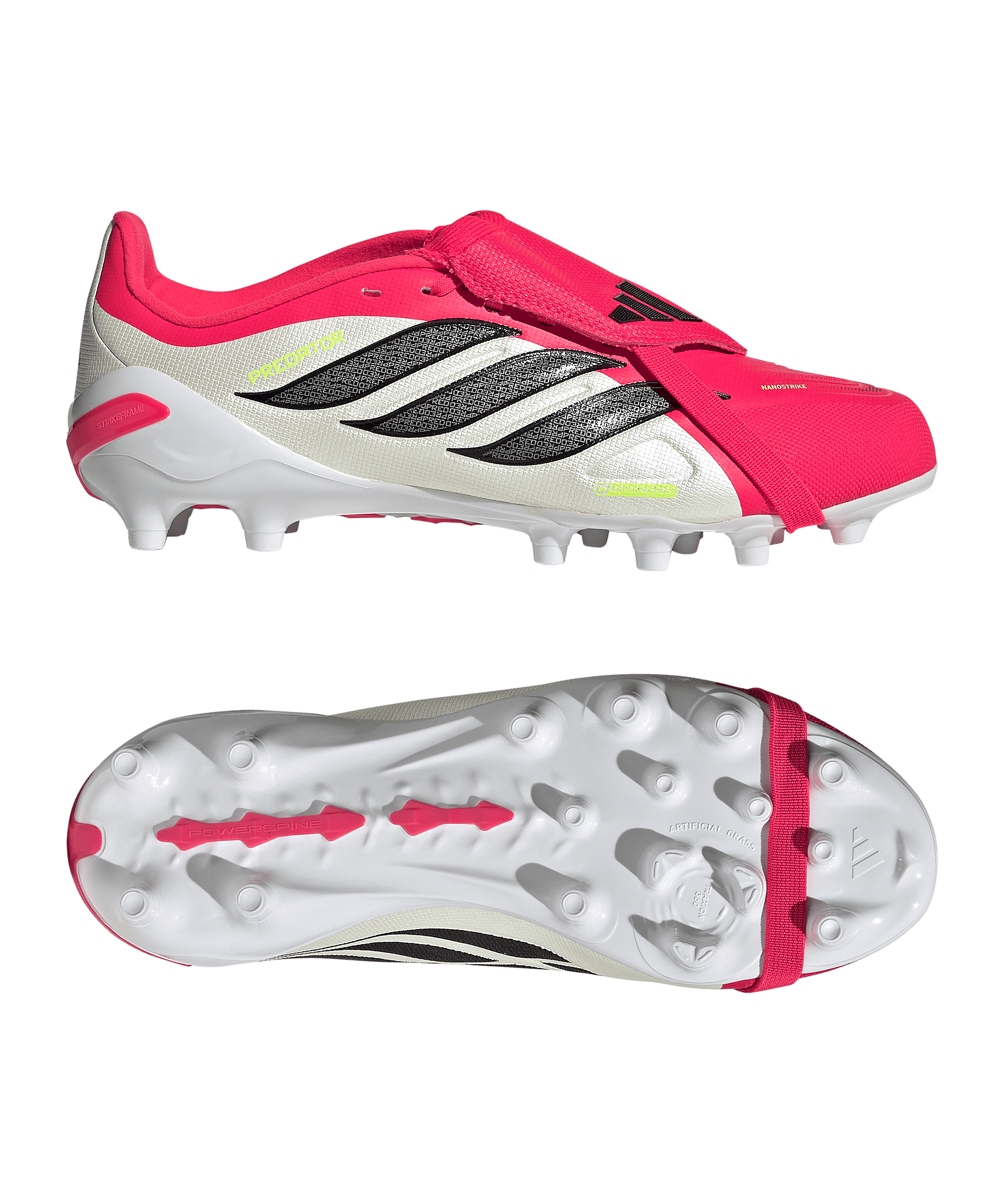 adidas Predator League Fold Over Tongue AG K - Rosso