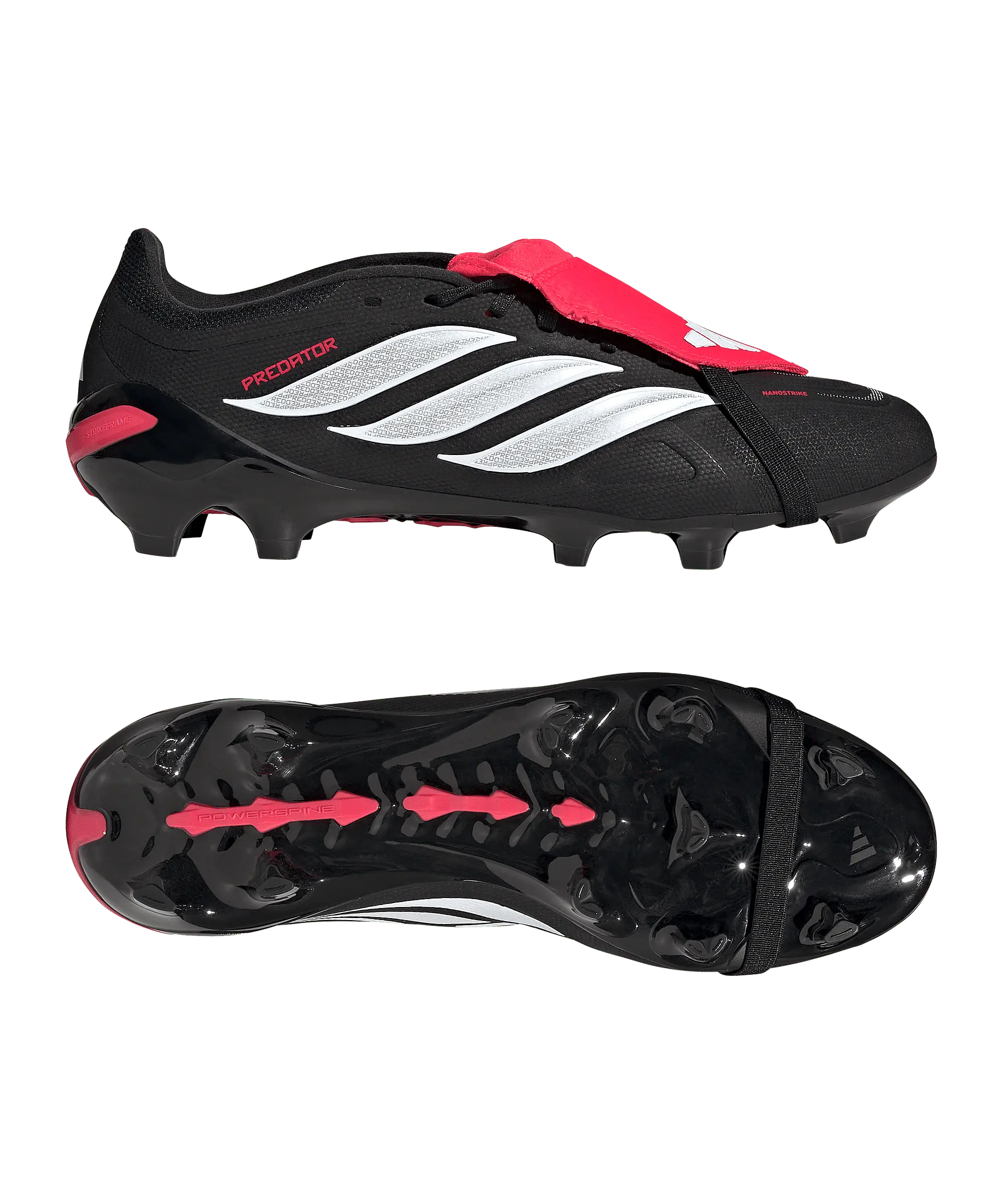 adidas Predator League Fold Over Tongue FG - Black
