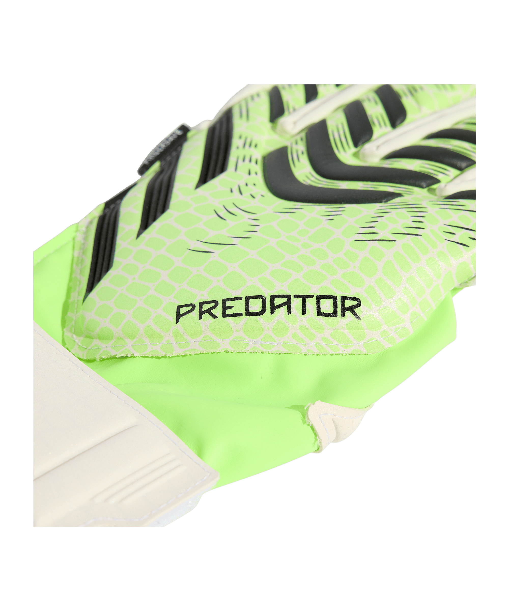 adidas Predator Match Fingersave Kids Radiant Blaze Weiß