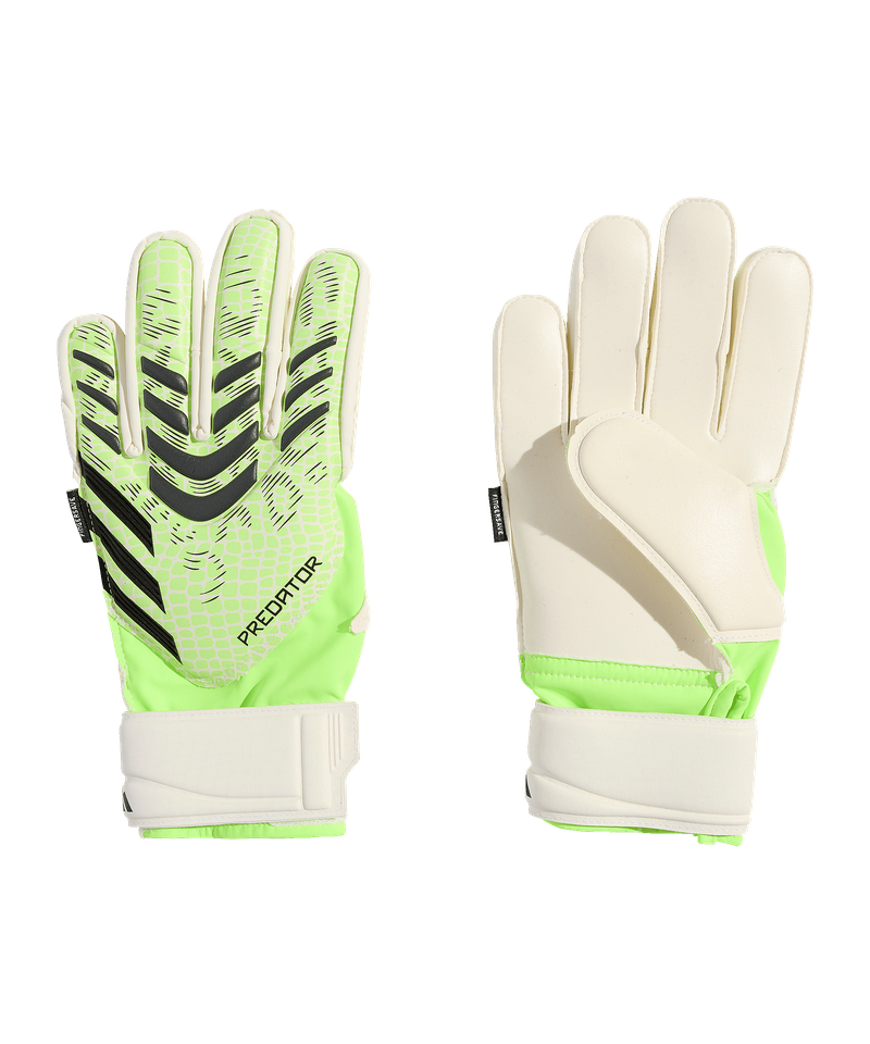 adidas Predator Match Fingersave Kids Radiant Blaze Weiß
