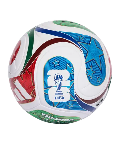 adidas World Cup 26 Trionda League Training Ball Weiß