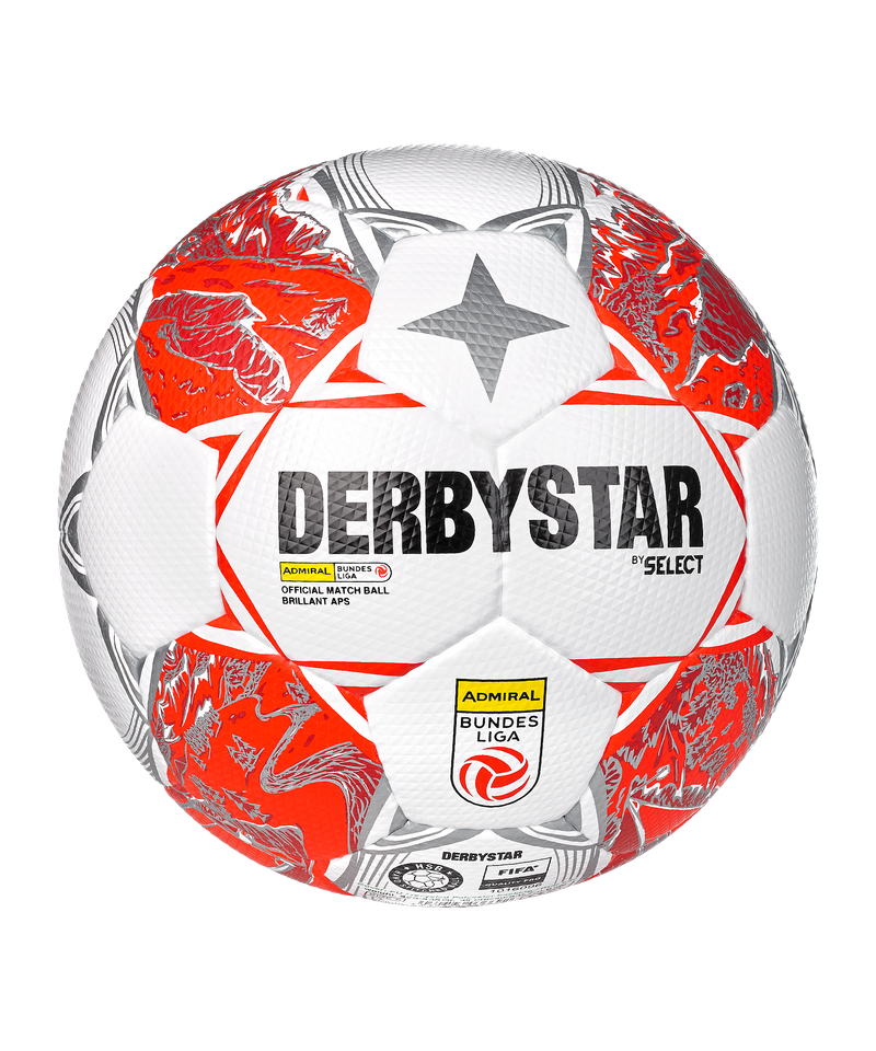 Derbystar Admiral Bundesliga Brillant APS v24 Matchball Red