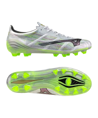 Mizuno Alpha II Elite FG Release Color Weiß