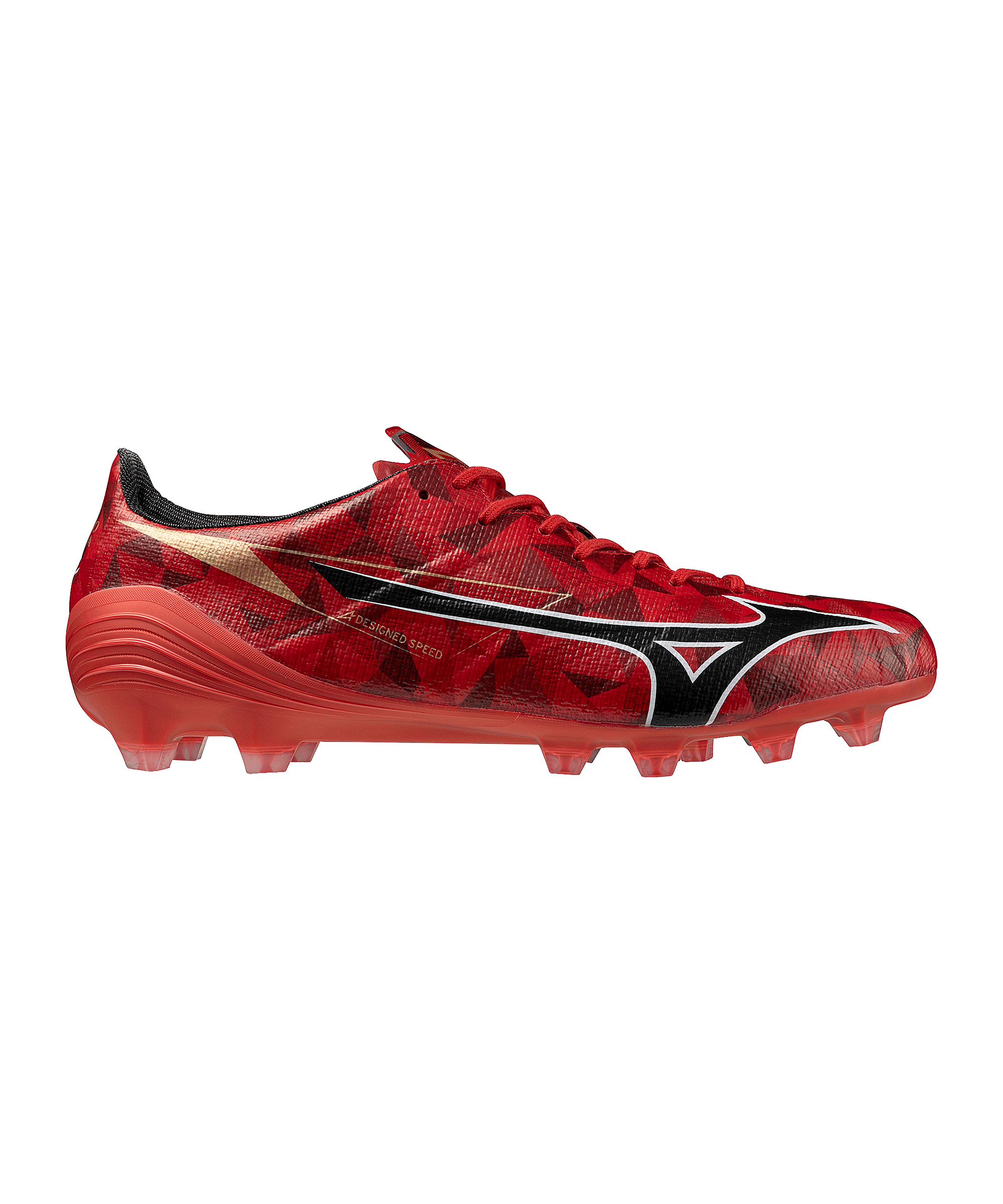 Mizuno アルファJAPAN26.5cm レッド ミズノアルファ 2 JAPAN ルビーレッド×ブラック | ゲキサカFCストア
