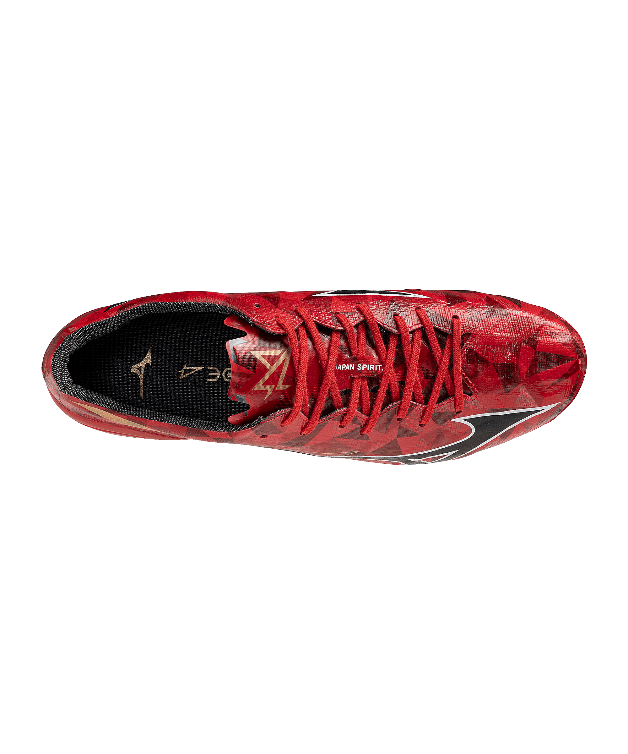 Mizuno Alpha II Japan FG Firm Ground Soccer Cleat - Red