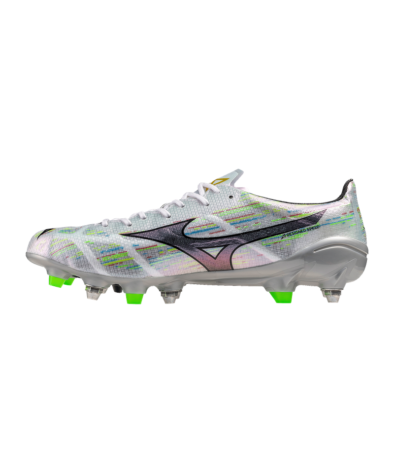 Mizunoアルファ2ホワイト/マルチカラー FG Mizunoアルファ2ホワイト/マルチカラー FG MIZUNO α Ⅱ - ミズノ