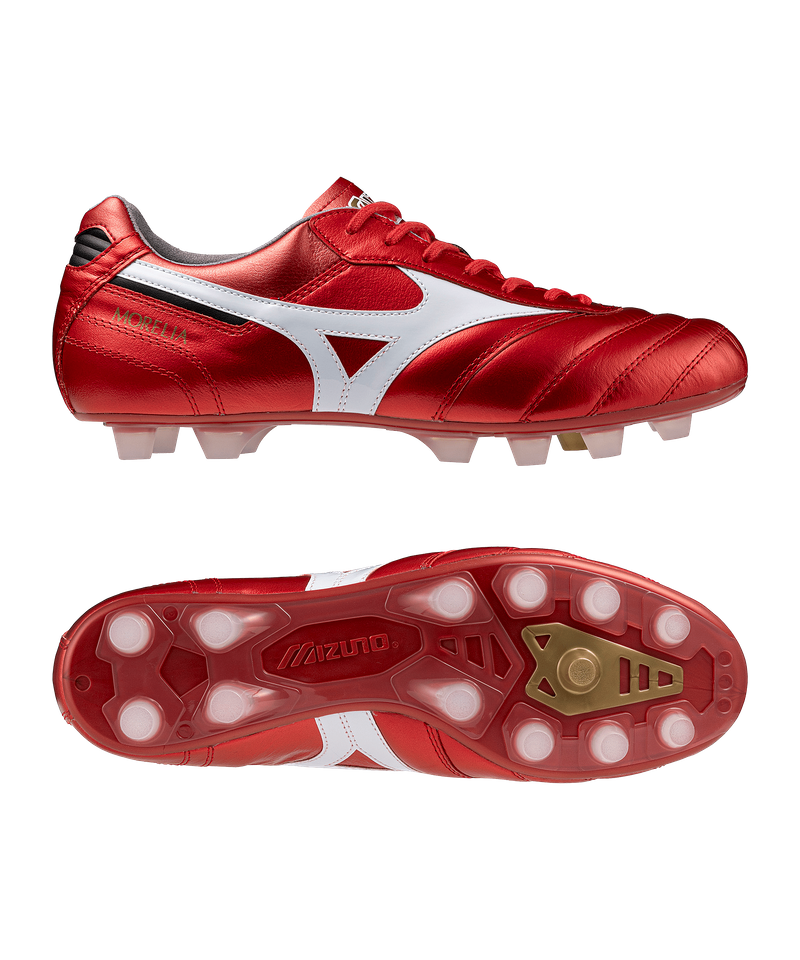 スーパーセール 半額 Morelia Mizuno II Anniversary 40th Red Ruby FG Japan シューズ