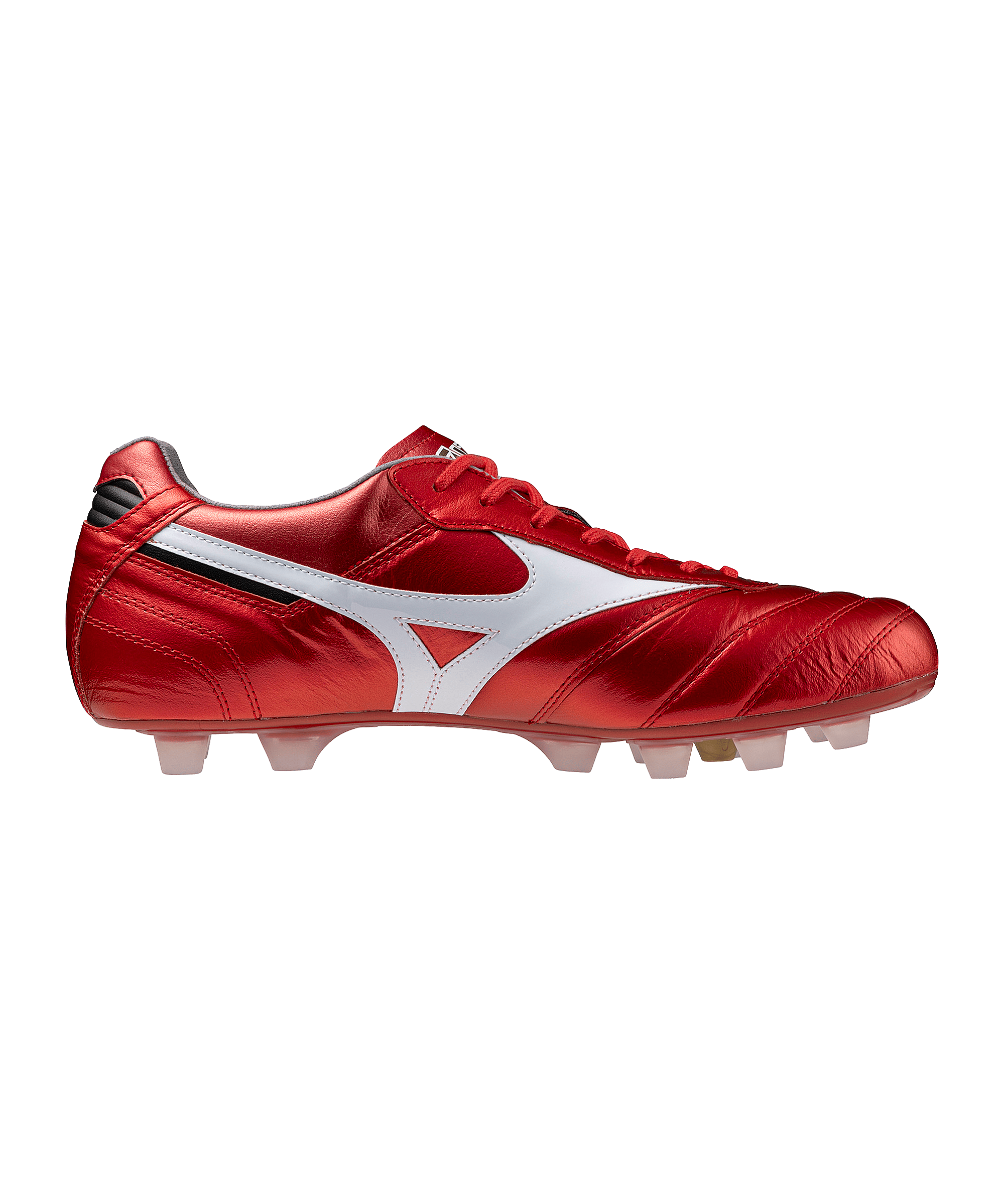 Mizuno Morelia II サッカーシューズ ホワイト/ブラック/レッド Mizuno Morelia サッカーシューズ ホワイト/ブラック/レッド