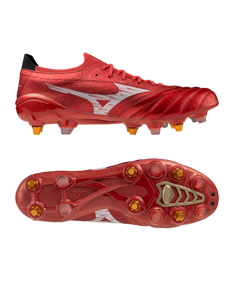 Mizuno Morelia II Elite FG Ruby Red 40th Anniversary