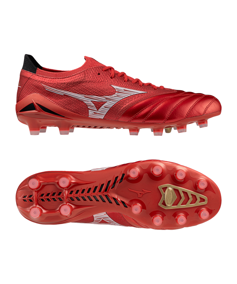 Mizuno Morelia Neo Beta Japan FG Ruby Red 40th Anniversary