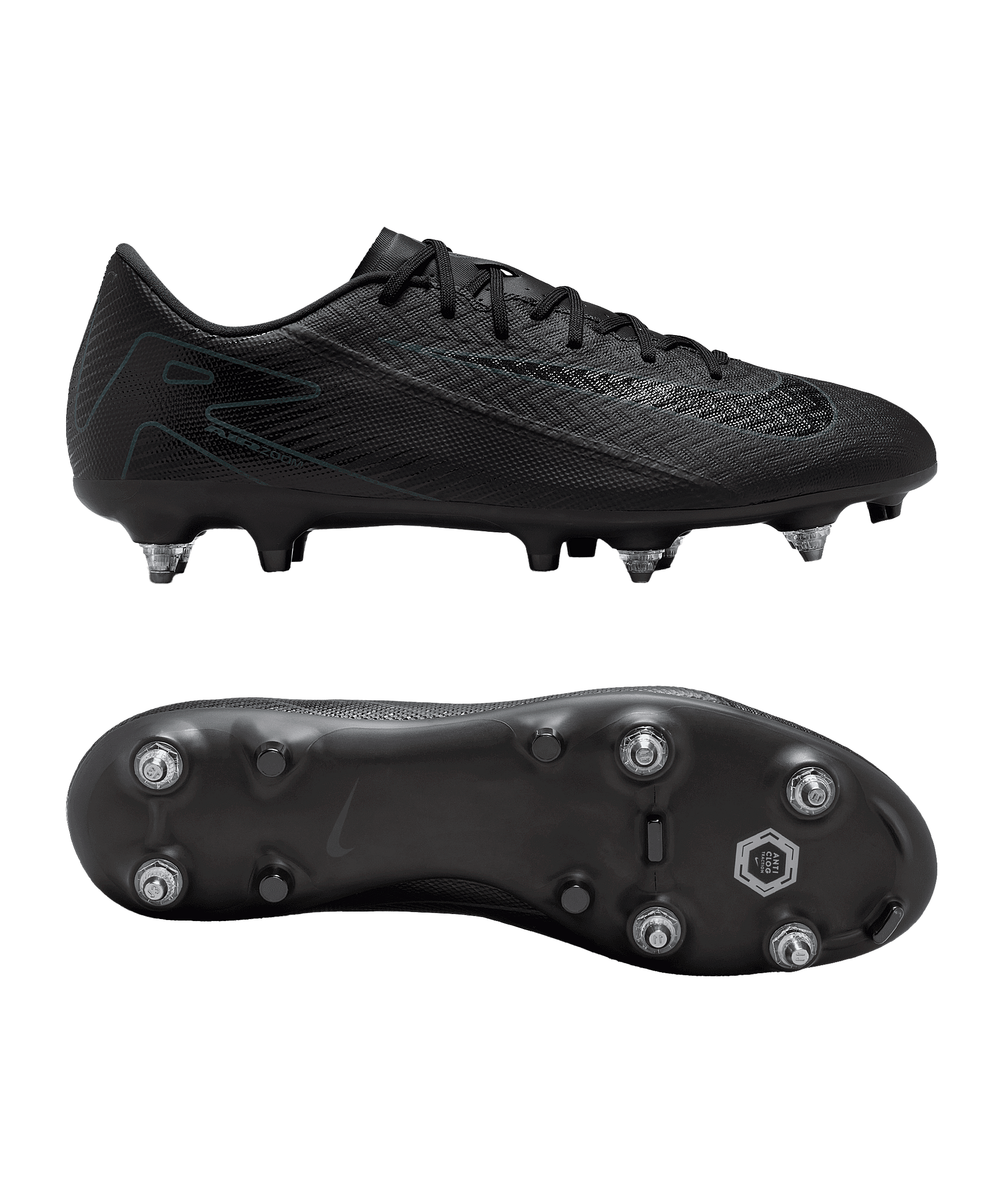 Nike Air Zoom Mercurial Vapor XVI Academy SG Pro AC Shadow Black