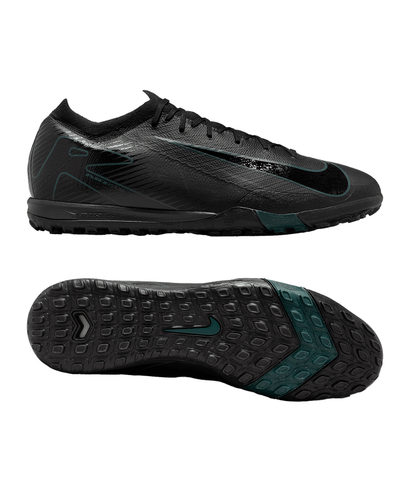 Nike mercurial vapor xii pro tf black sale