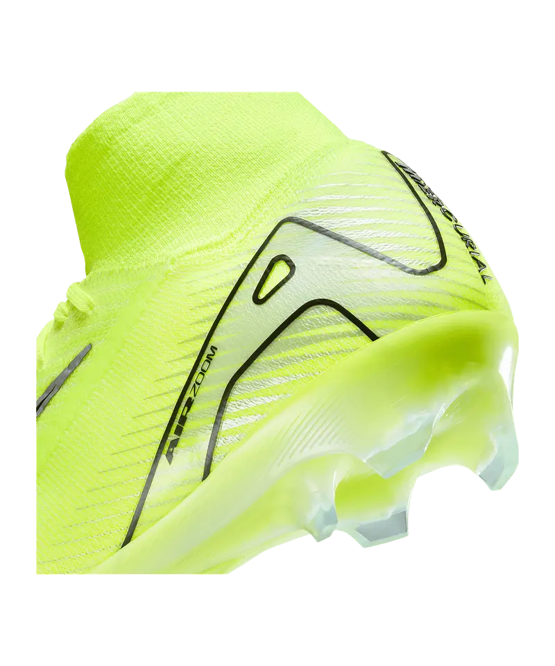 Nike Air Zoom Mercurial Superfly X Elite FG Mad Voltage - Gelb