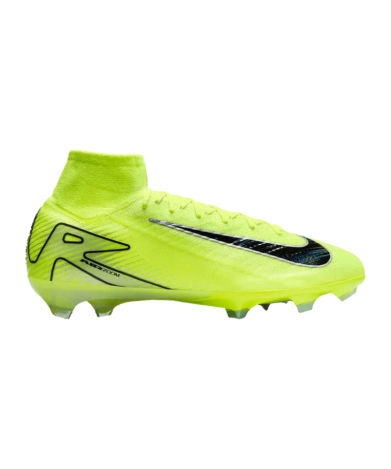 Nike Air Zoom Mercurial Superfly X Elite FG Mad Voltage - Gelb