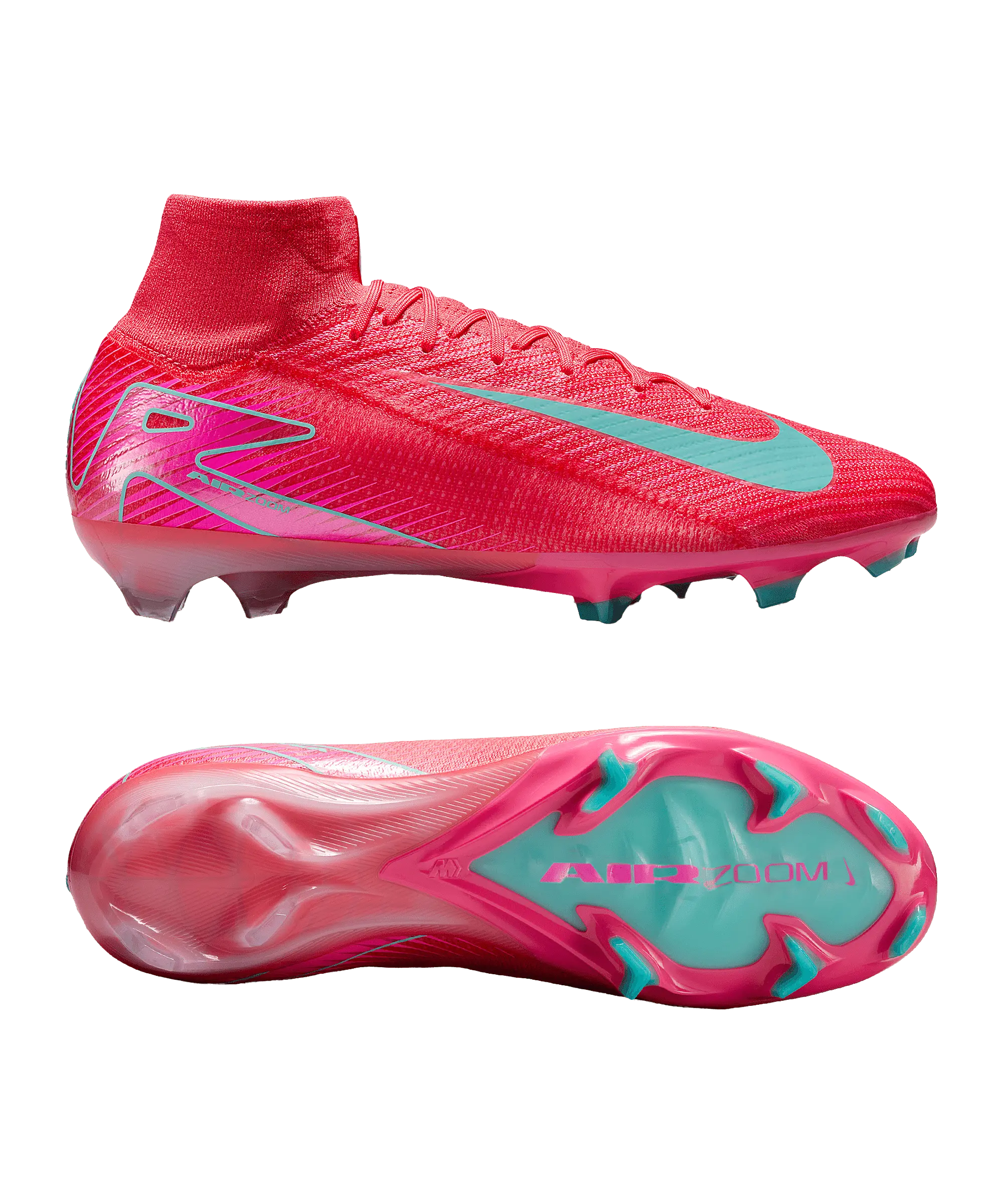 Nike A Zm Merc Superfly X Elite FG - Rood