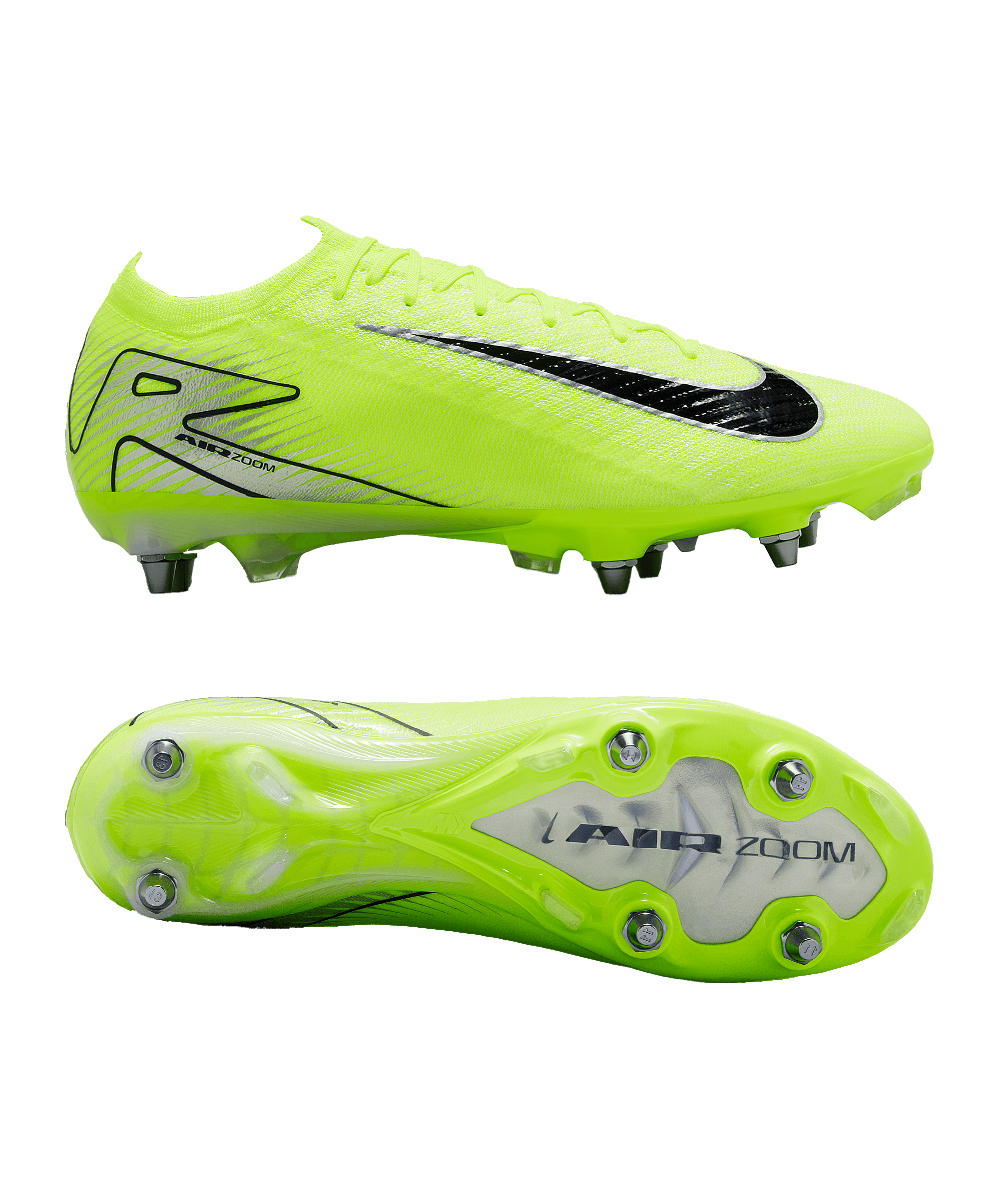 シューズ Nike Mercurial Vapor XVI Elite SG-Pro Nike Air Zoom Mercurial Vapor XVI Elite SG-Pro Mad Voltage - Żółty