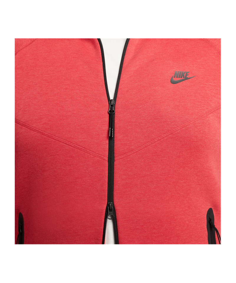 Nike Tech Fleece Windrunner Jacket Red