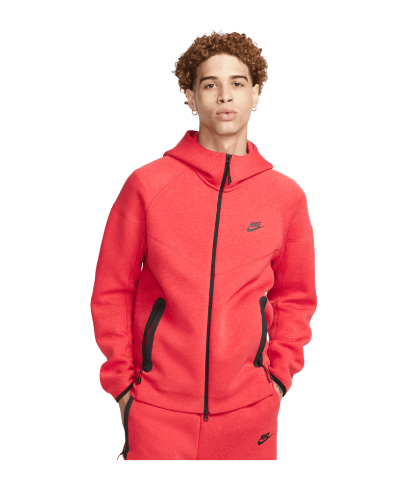 Nike Tech Fleece Windrunner Jacket Red