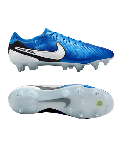 NIKE Tiempo Legend Ⅹ Elite AG-PRO Nike Tiempo Legend X Elite AG-Pro - Metallic Silver/Black/Volt