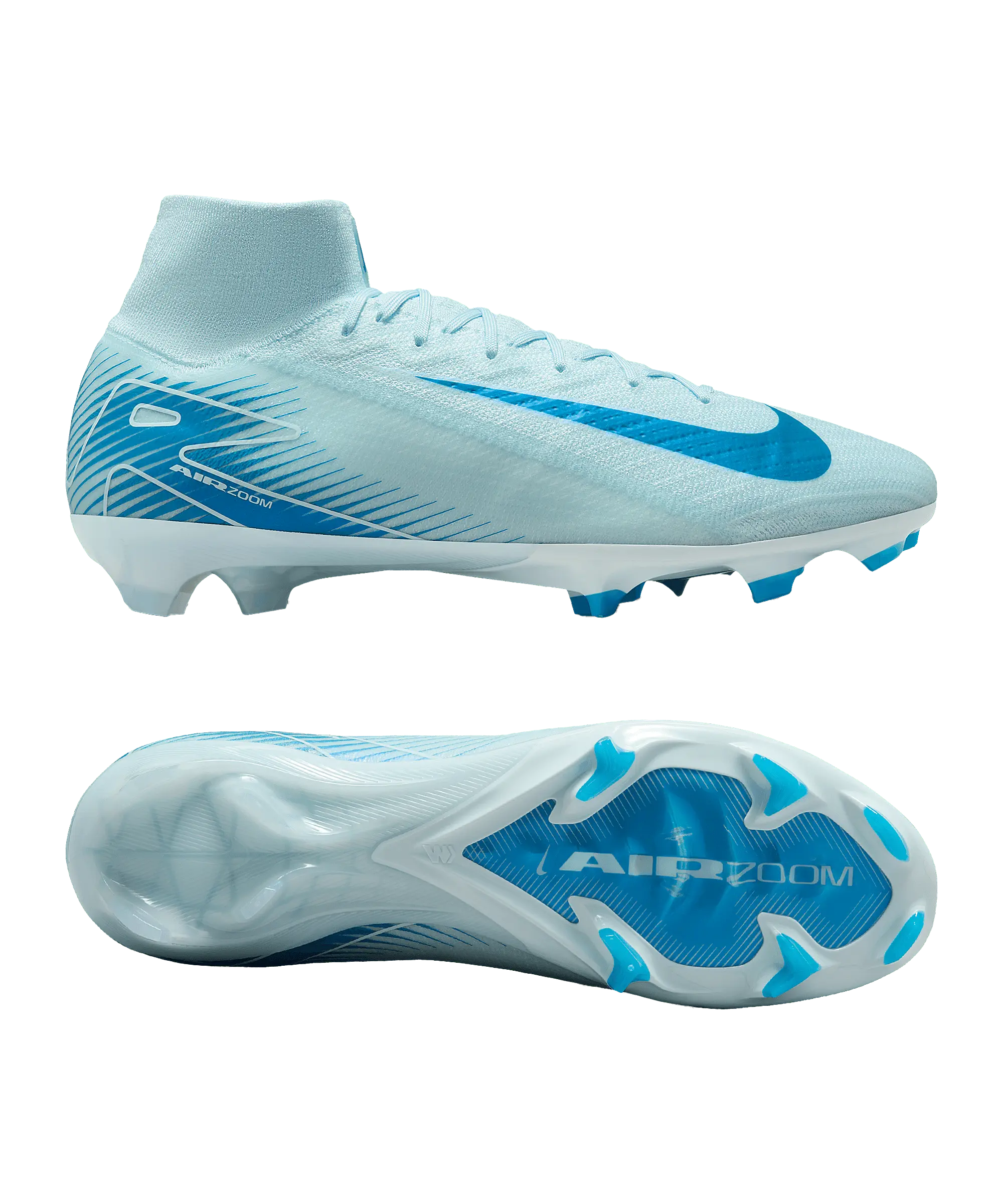 Nike Zoom Mercurial Superfly X Elite FG - Blau