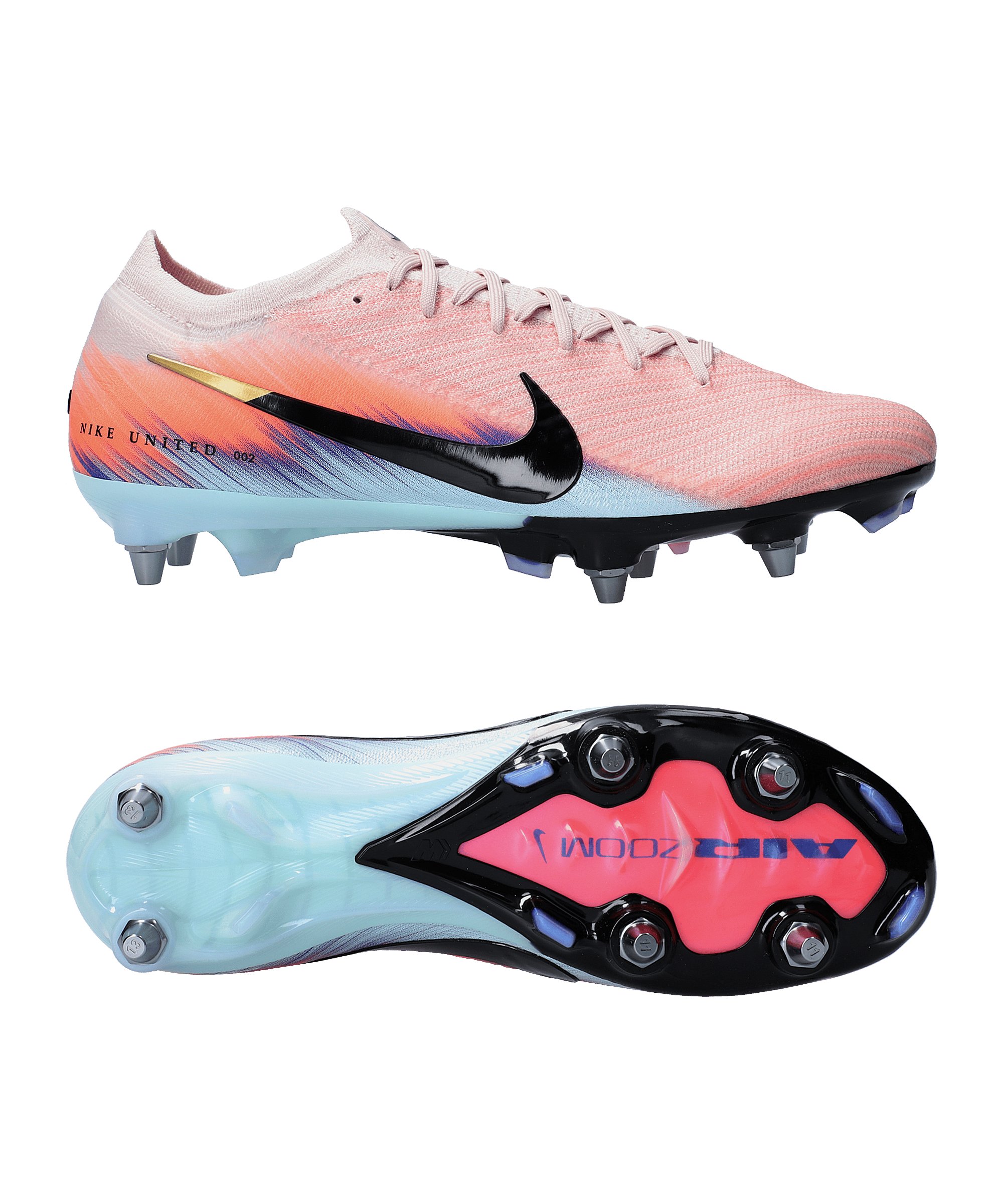 Nike Air Zoom Mercurial Vapor XVI Elite SG-Pro United - Rood