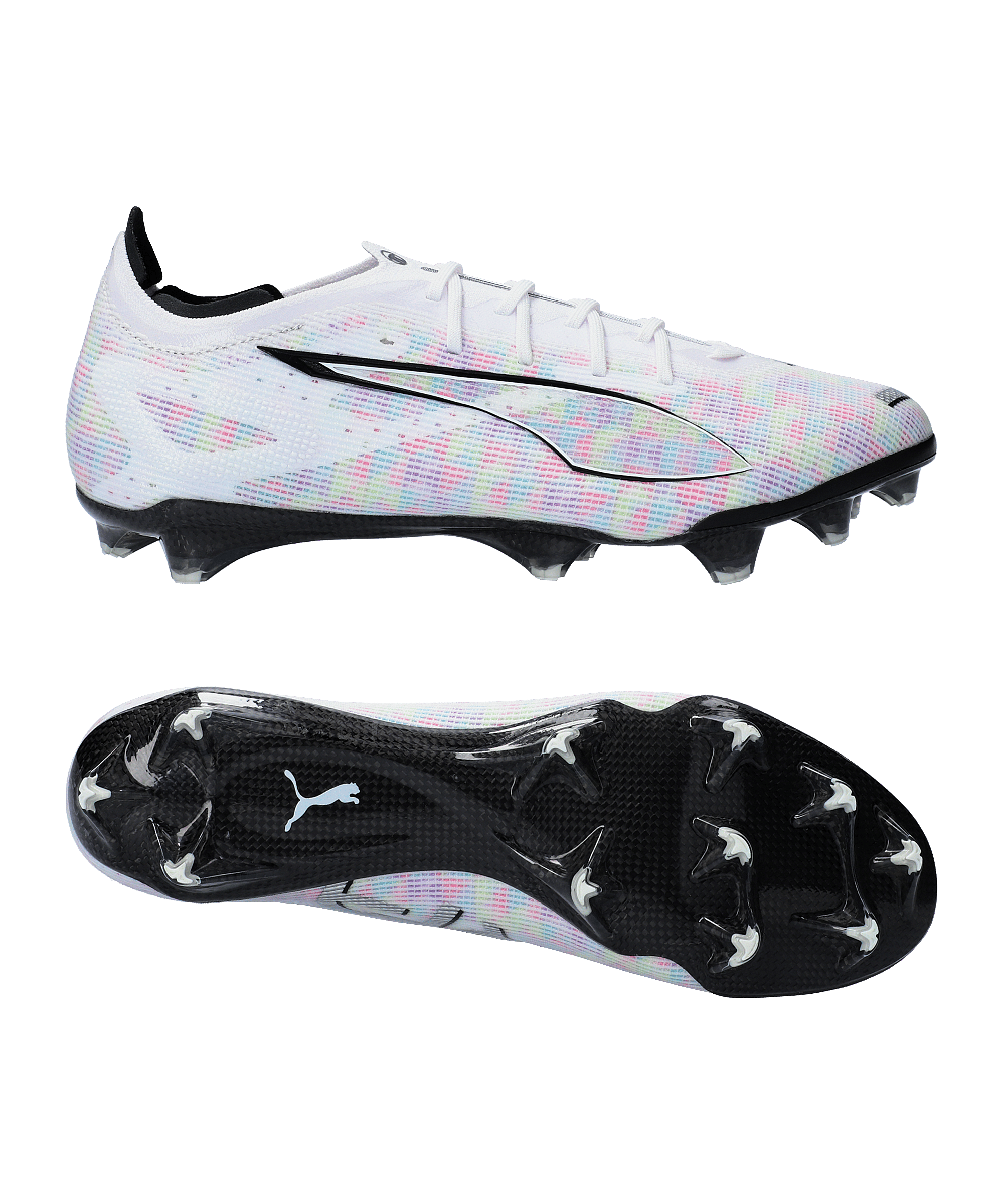 ptus PUMA X 11teamsports ULTRA 5 Carbon FG Light Speed - White