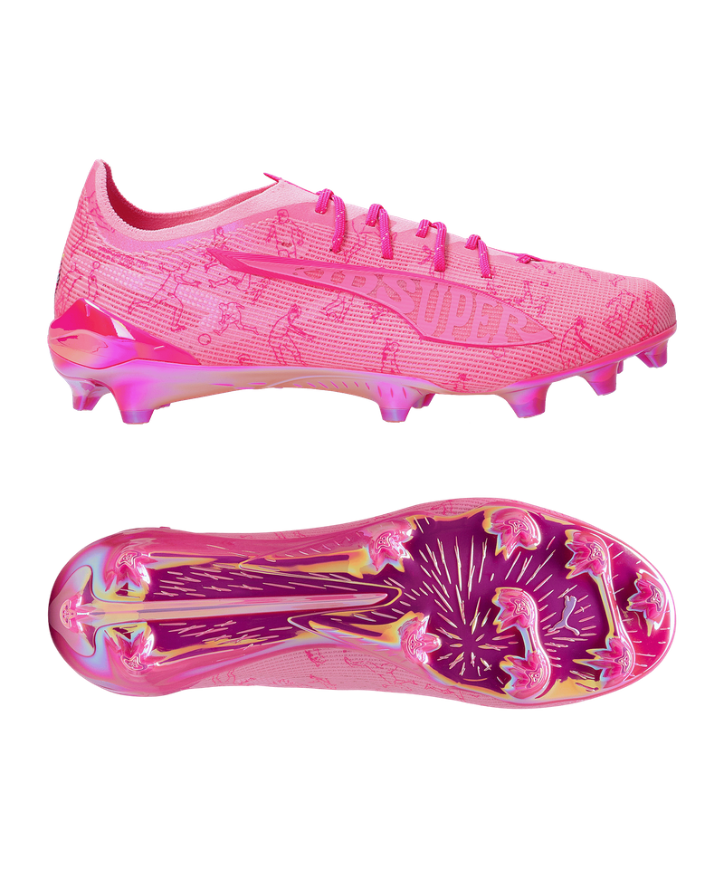 PUMA ULTRA 5 Ultimate X Kidsuper FG - light pink
