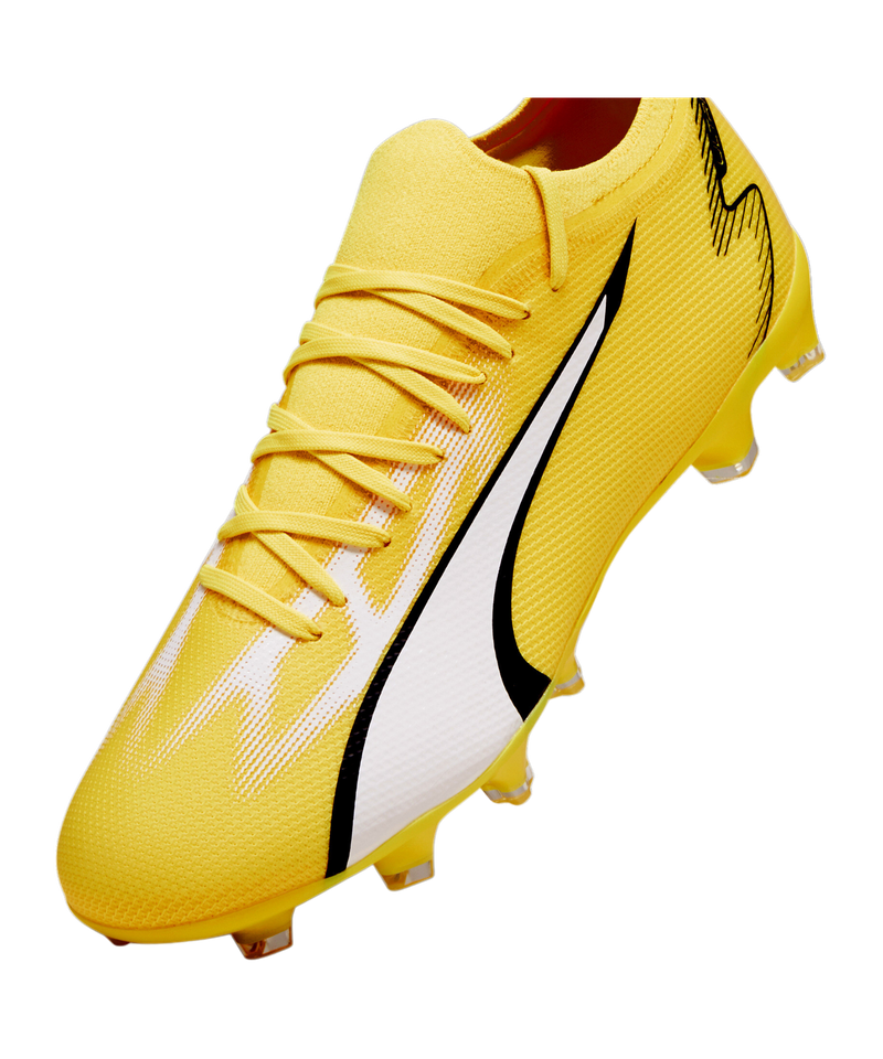 PUMA ULTRA イエロー FGシューズ 25 Puma Ultra Ultimate FG AG - Voltage Pack | WeGotSoccer
