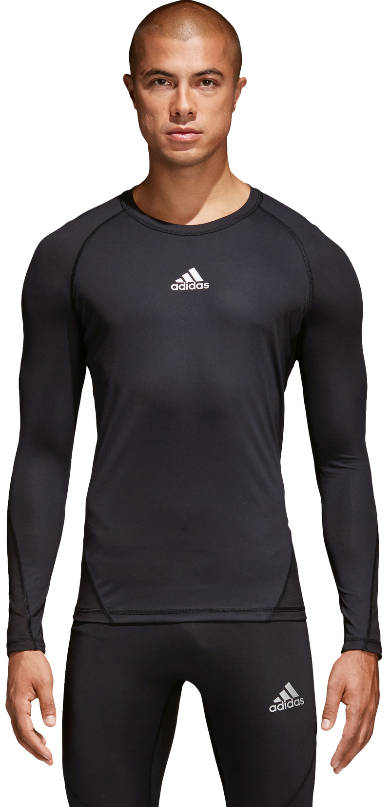 adidas Alphaskin Sport Shirt Longsleeve - Black