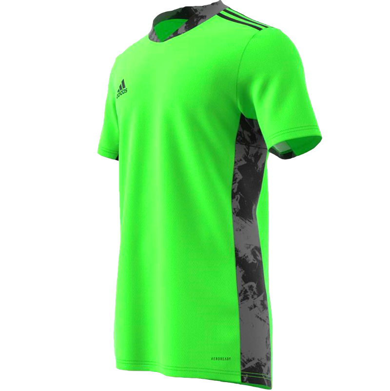 Adidas Adipro 19 Short Sleeve Goalkeeper Jersey - Green - XL