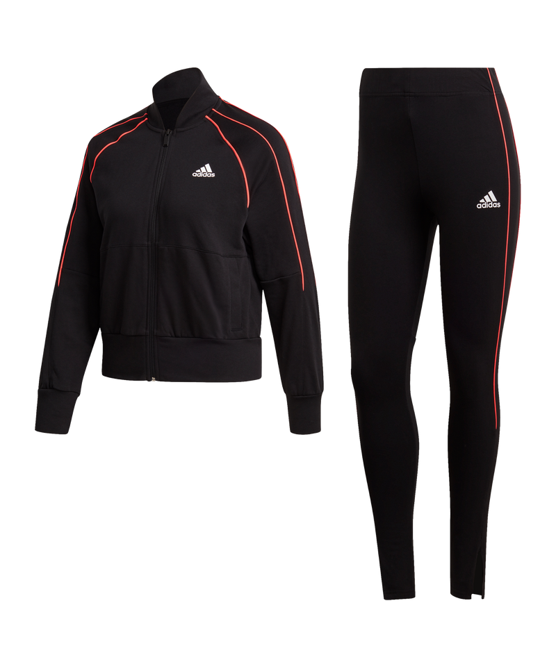 adidas women's set black