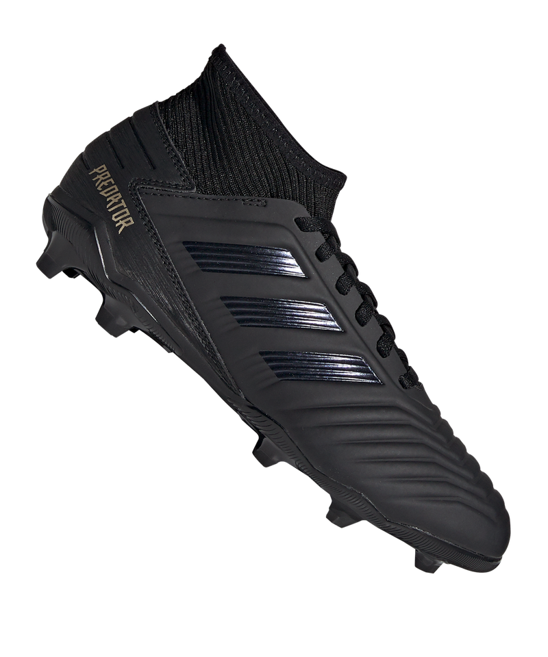 adidas Predator Dark Script 19.3 FG J Kids - Black