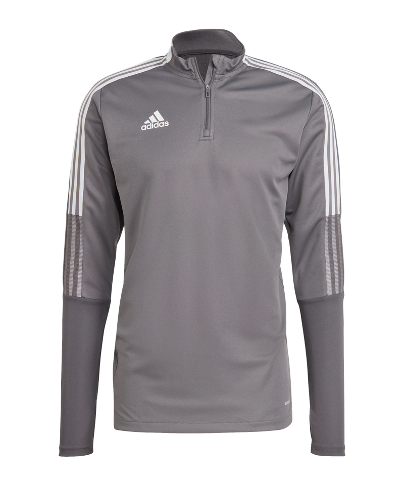 adidas Soccer Tiro 21 t-shirt in gray