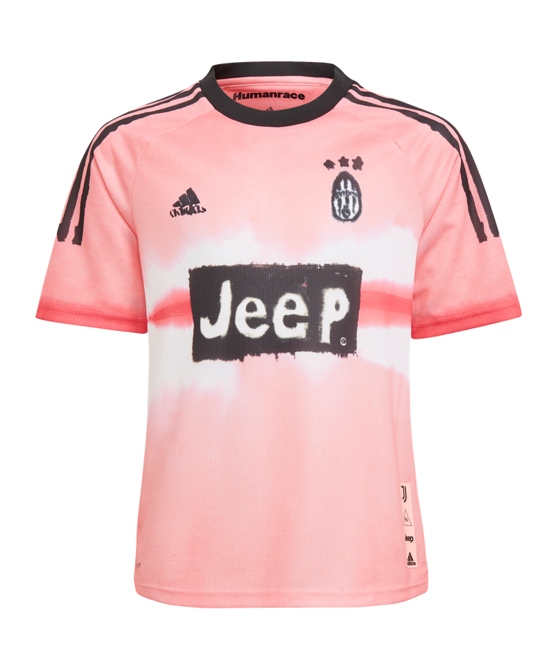 Zogenaamd Toeschouwer titel adidas Juventus Turin Human Race Shirt Kids - Zwart