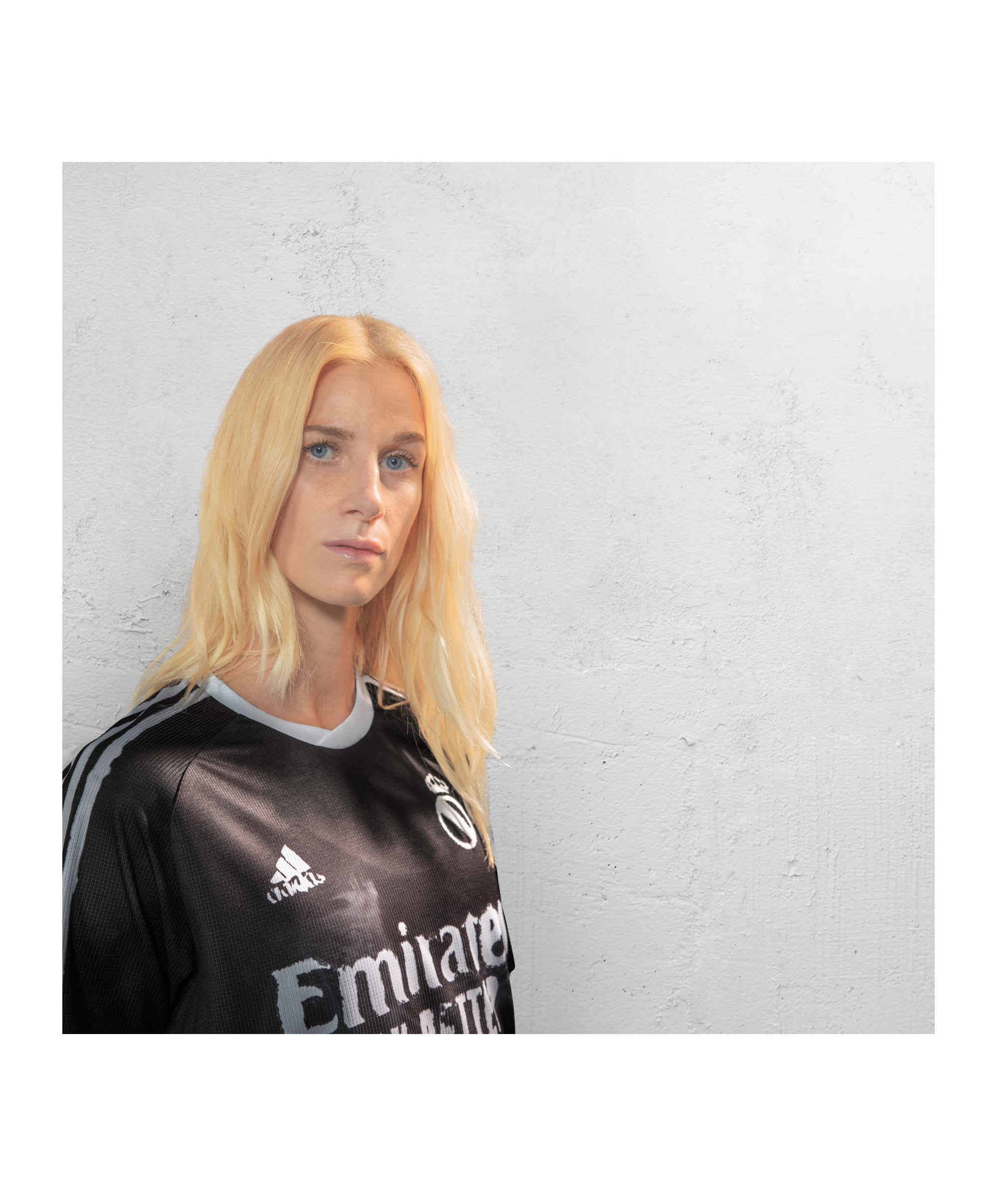 Adidas REAL MADRID HUMAN RACE JERSEY WOMEN 