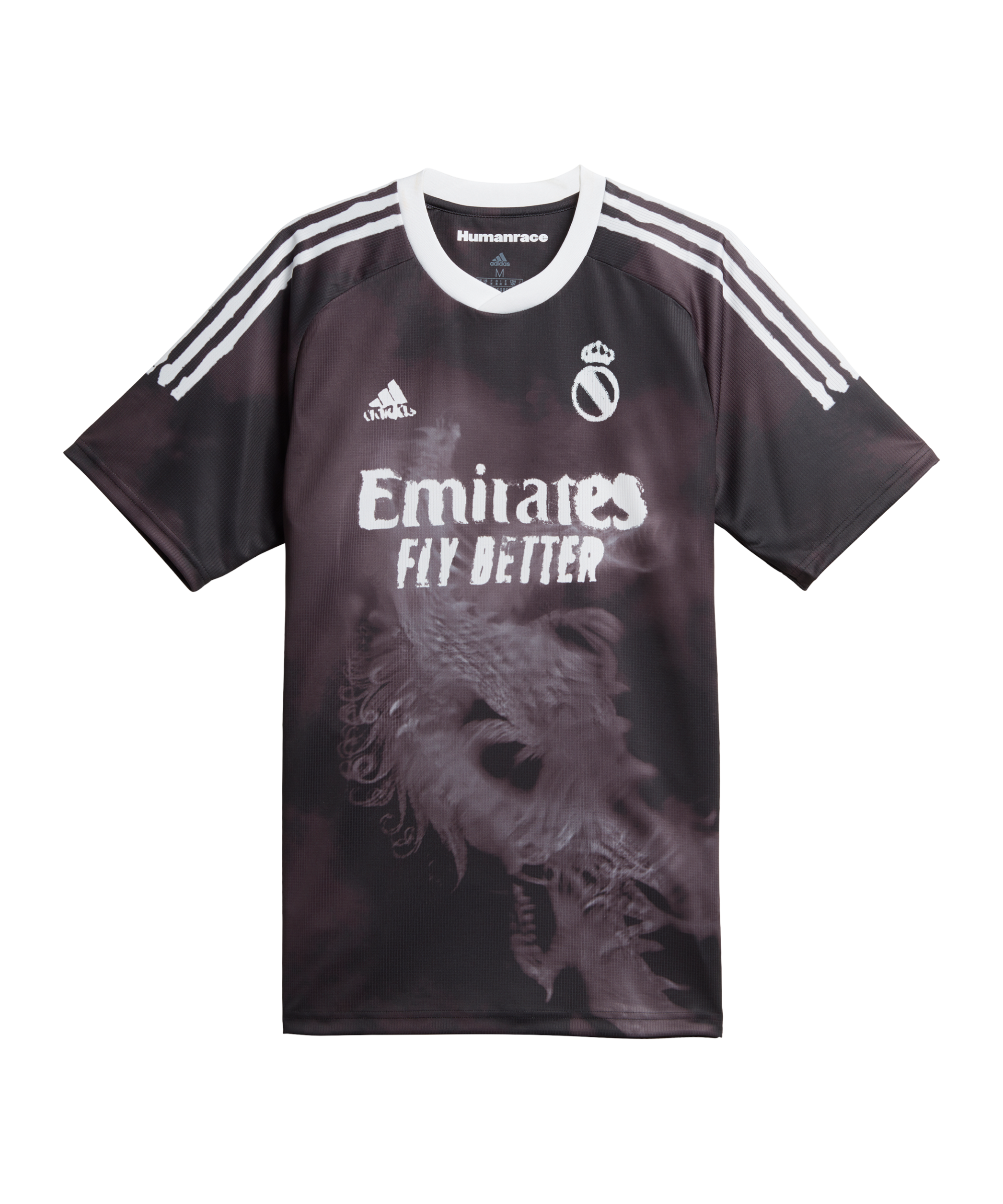 adidas Men's Real Madrid Human Race Training Top Black/Onix