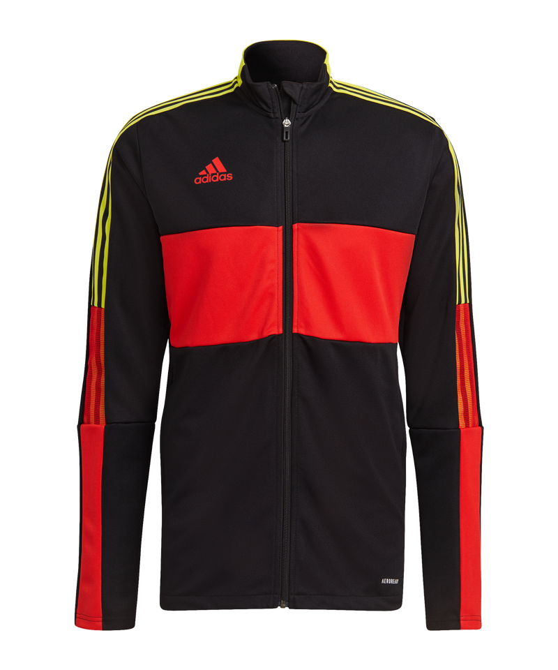 adidas tiro jacket red