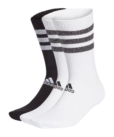 adidas 3S Glam Crew Socks