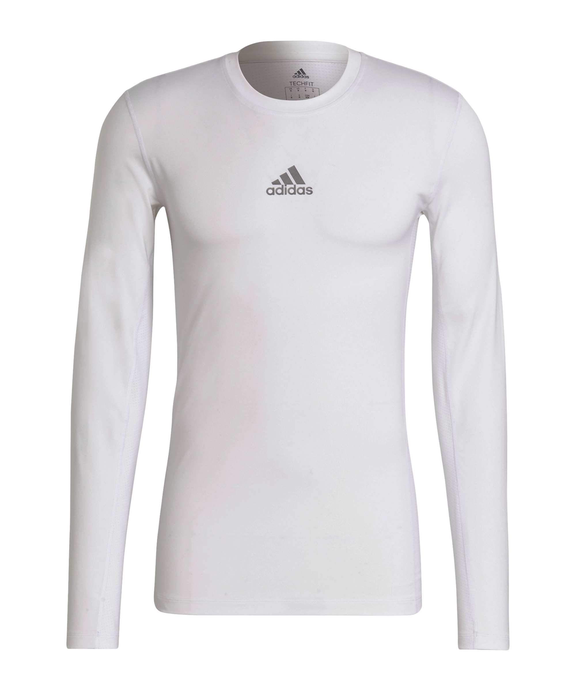 adidas Techfit Shirt l s S