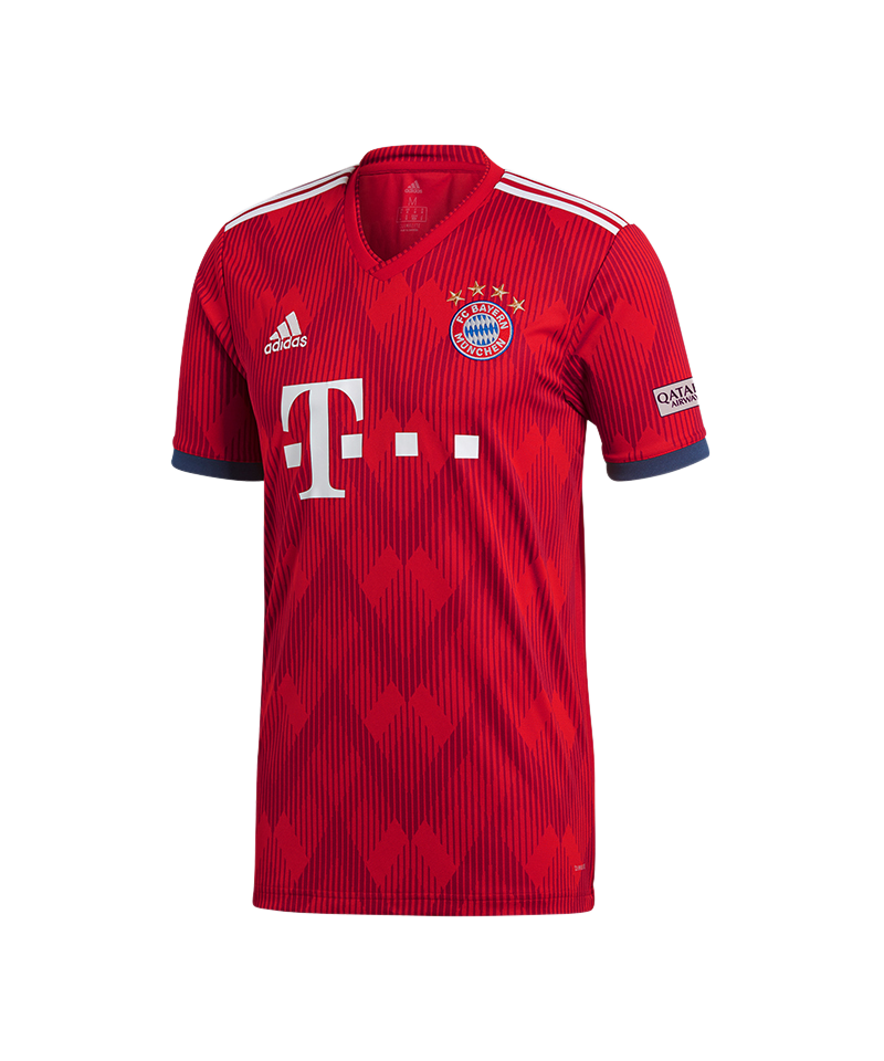 Bourgondië meubilair Het pad adidas FC Bayern München Shirt Home 2018/2019 - Red