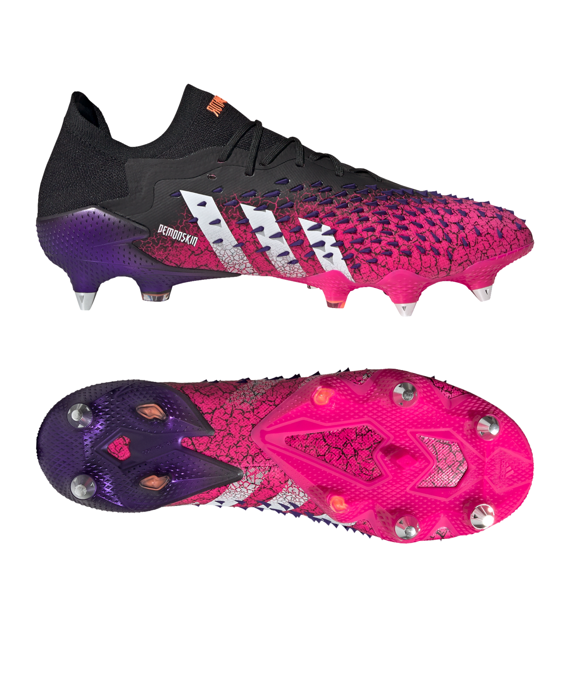 adidas predator freak pink and black