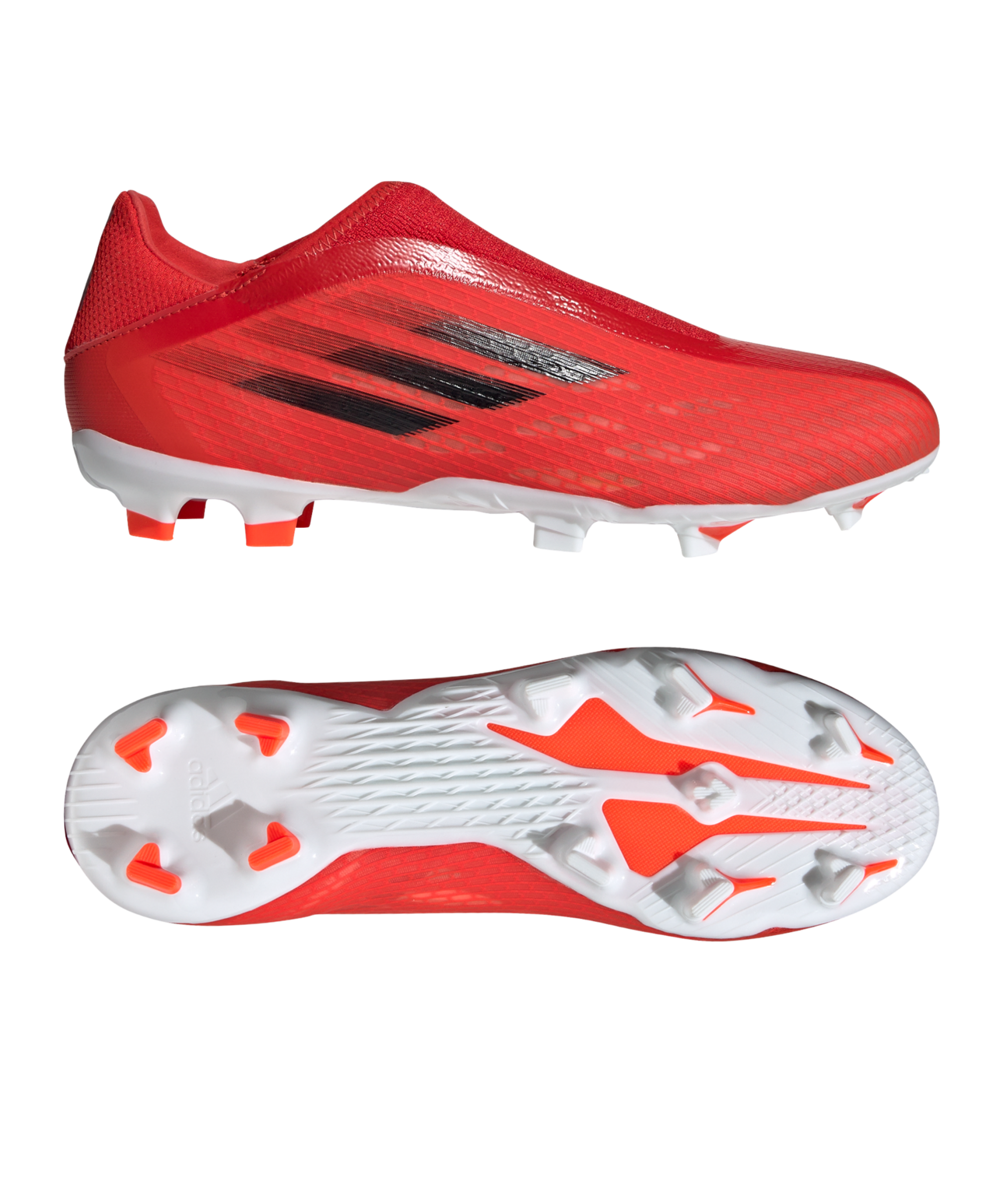 flaskehals bande Eve adidas X SPEEDFLOW.3 LL FG Meteorite - Red