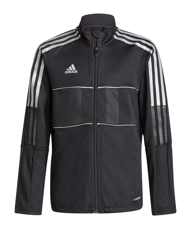 Black adidas jacket discount junior