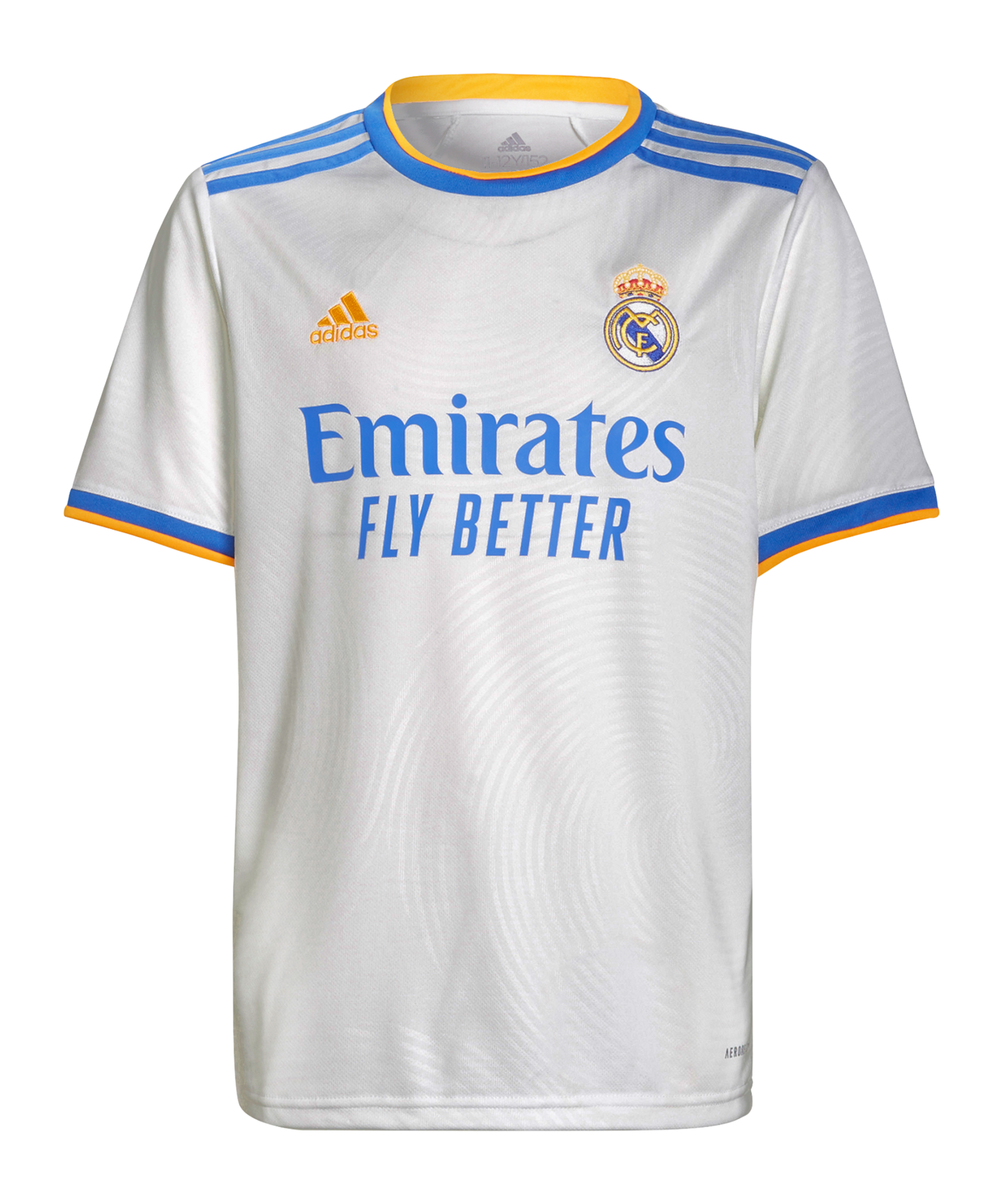 adidas Real Madrid Shirt Home 21/22 Kids - White